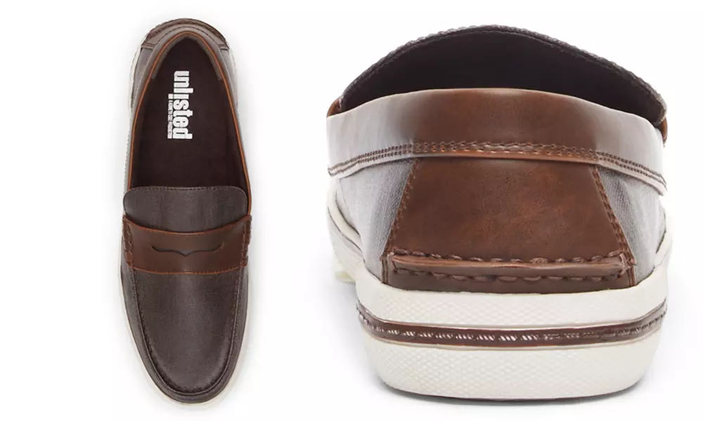Unlisted by Kenneth Cole Men's Anchor Casual Loafers (Sizes 11.5 & 12) - Second Medium