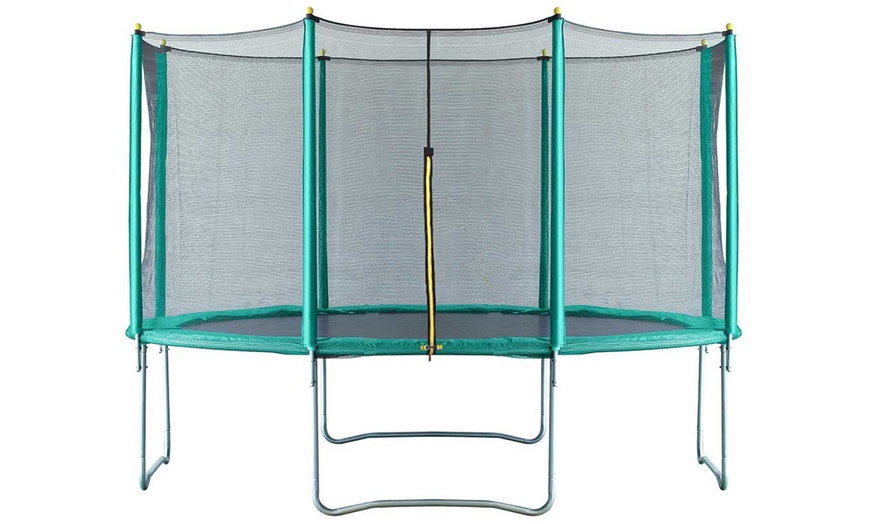 Image 3: Trampoline with Enclosure