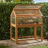 Image 2: Garden Grow Wooden Cold Frame with Optional Legs