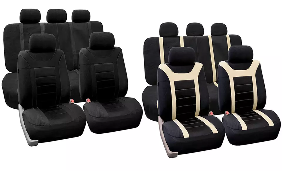 Full Set of Universal Car-Seat Covers - Primary Image