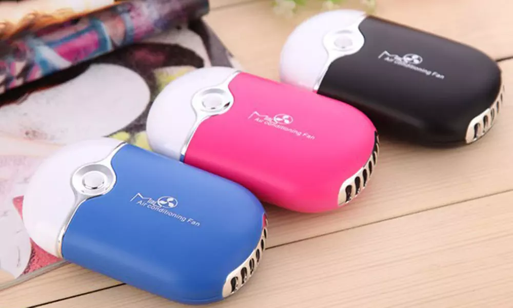 Mini Handheld Portable Air Conditioning Fan - Primary Image