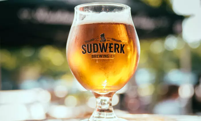 Brewery Tour Package for Two or Four with Tastings and Half-Growlers at Sudwerk Brewing Co. (Up to 31% Off) - Primary Image