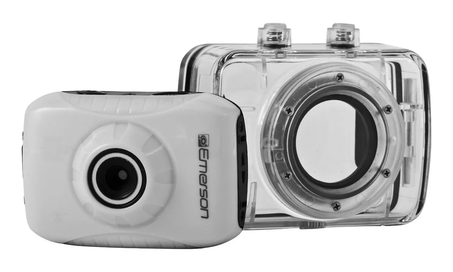 Emerson EVC355 HD Action-Camera Kit with Waterproof Case - Primary Image