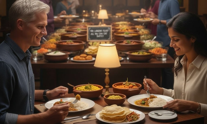 Image 3: All-You-Can-Eat Sri Lankan Buffet Dine-in or Takeaway For Up to 4