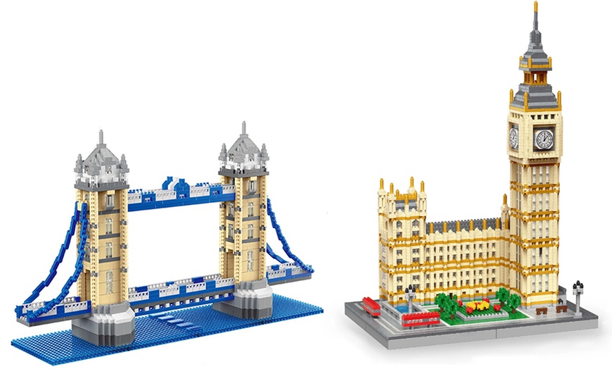 Image 1: Blocchi di costruzione ispirati ai Lego