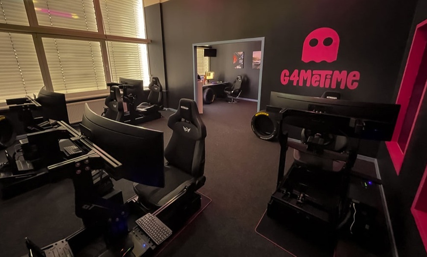 Image 1: 60 oder 120 Min. SIM Racing-Rennsimulator für bis zu 4 Personen