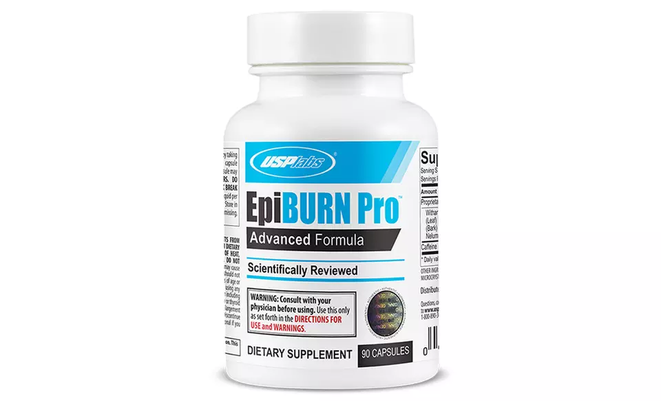 USP Labs EpiBurn Pro Weight Loss Supplement; 90-Capsule Bottle - Primary Image