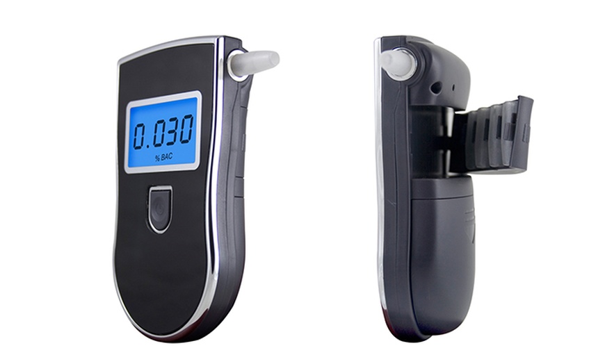 Image 1: Alcohol Digital Breathalyser