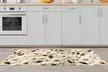 Tapis de cuisine en PVC, motifs et dimensions au choix - Second Medium
