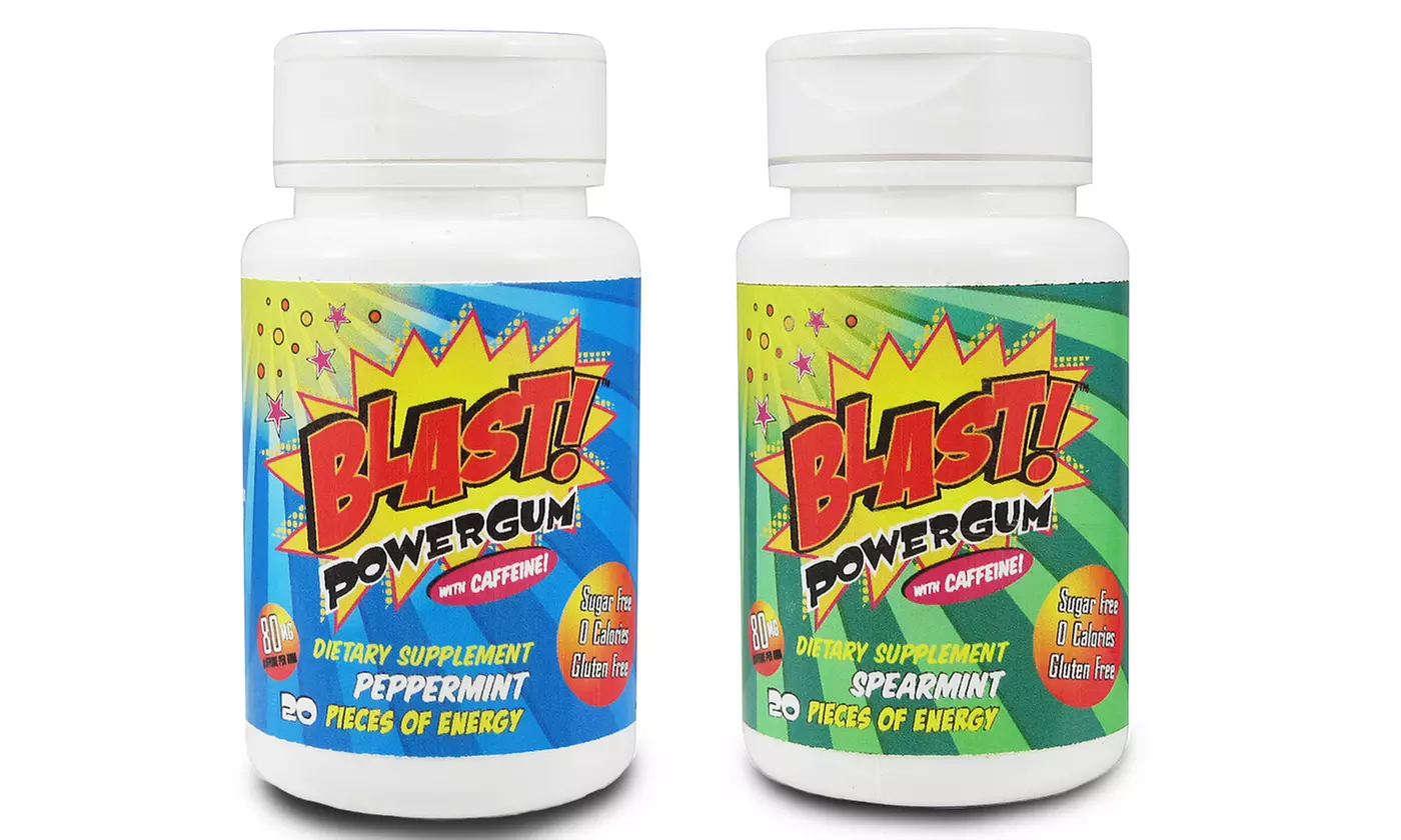 Blast! Power Gum Dietary Supplement - Primary Image