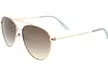 Oscar de la Renta Oscar Classic Slim Aviator Sunglasses for Women - Second Medium