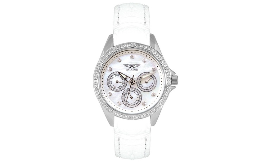 Image 2: Aviator Ladies' Wrist Watch