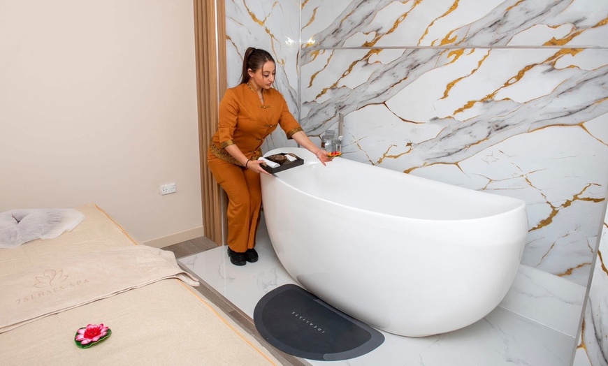 Image 2: Up to 17% Off on In Spa Massage (Massage type decided by customer) at 7 Senses Spa