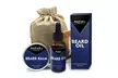 Beard Grooming Set Gift with Oil , Balm and Comb (4-Piece Set) - Second Medium