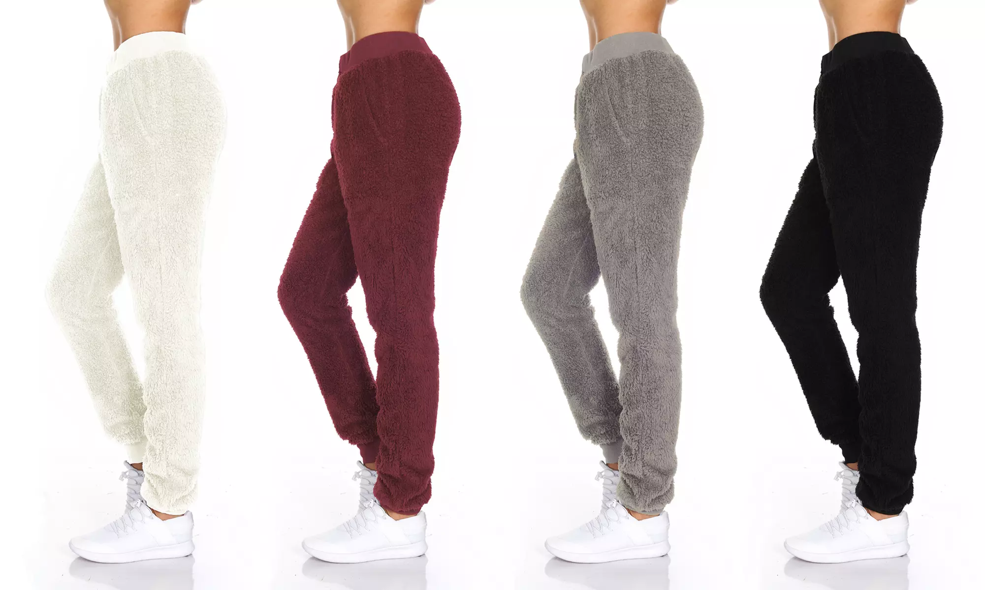 Women's Heavyweight Sherpa Joggers - Primary Image