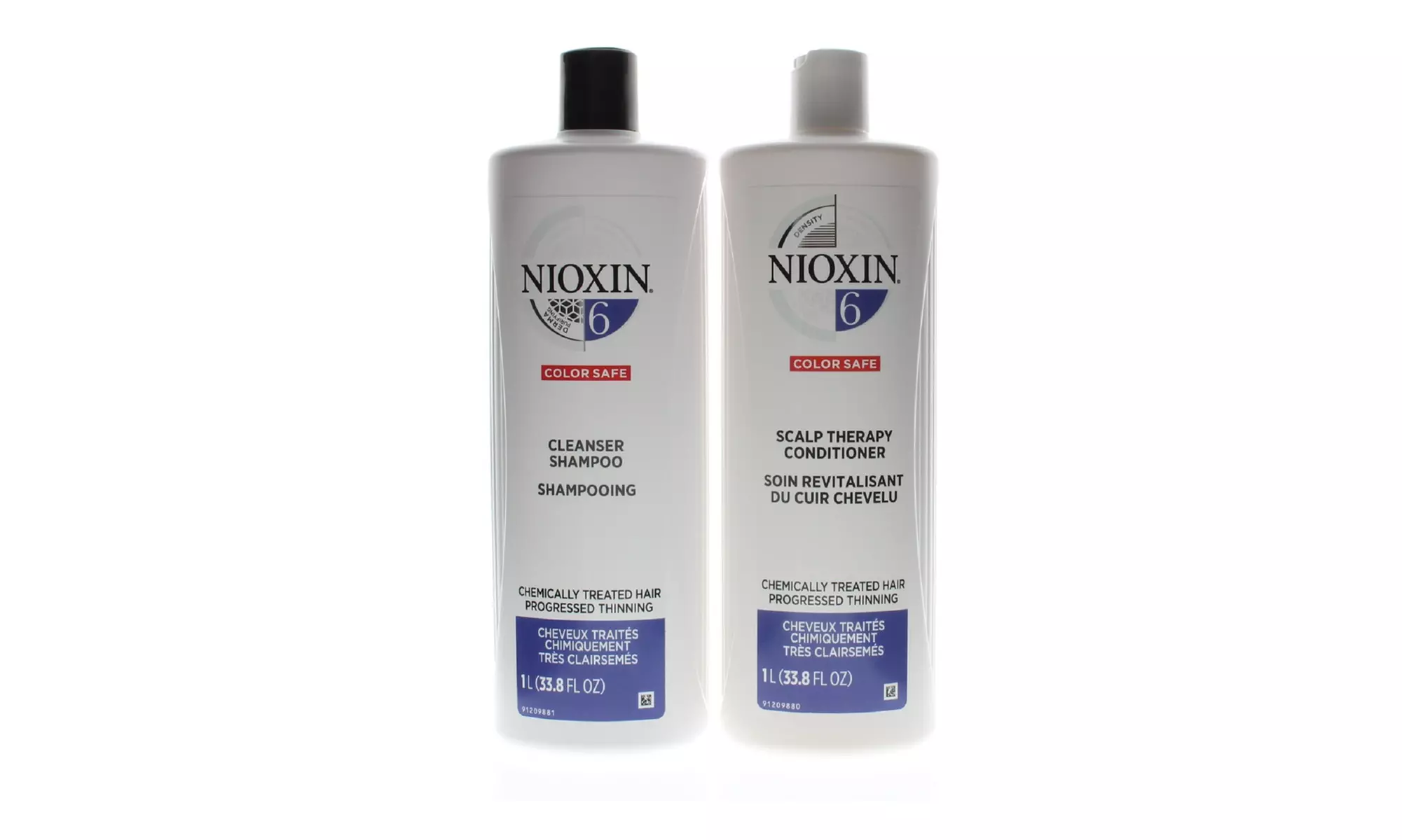 Nioxin System 1, 2, 3, 4, 5, or 6. Shampoo and Conditioner Liter Duo 