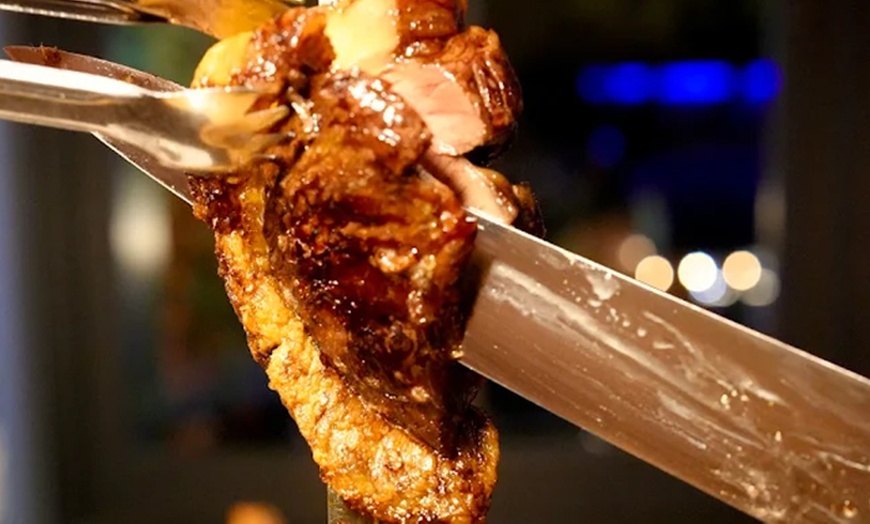 Image 2: All-You-Can-Eat Brazilian Steakhouse Rodizio + 1 Glass of Wine or Beer