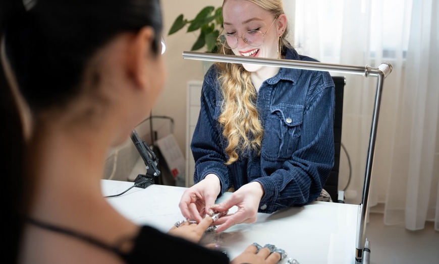 Image 9: Classic or Gel Manicure, Builder Gel Manicure, Gel X, or Mani-Pedi!