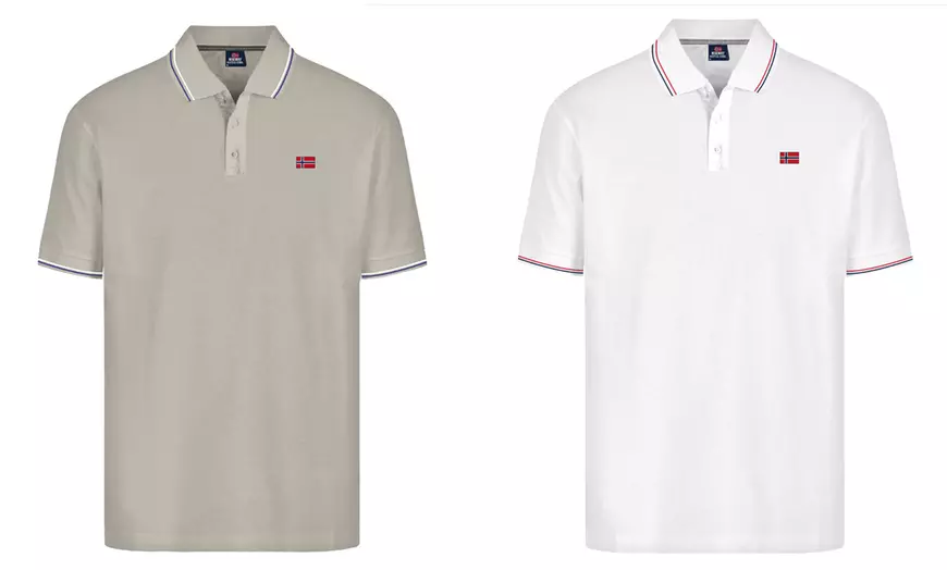 Image 5: Set di 2 polo da uomo Norway