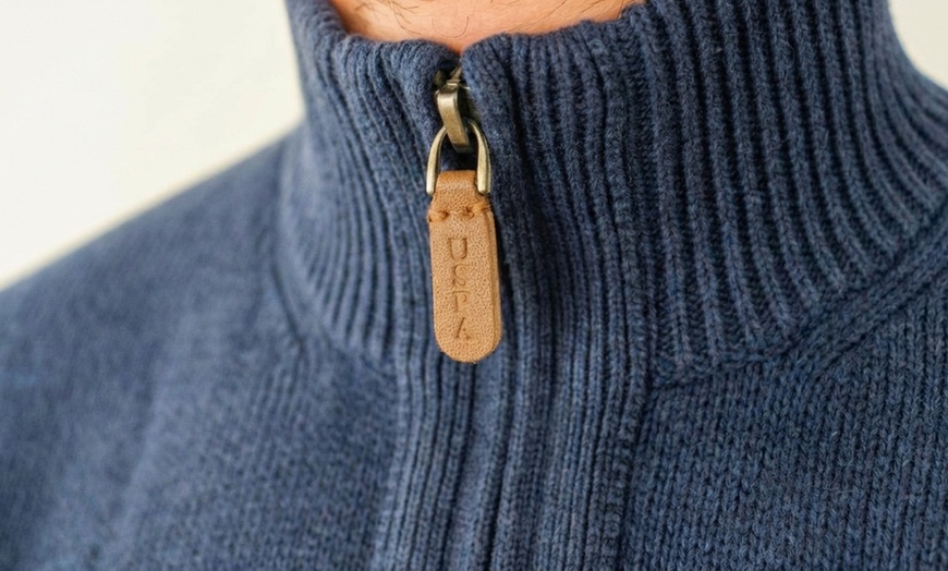 Image 2: Pull à col zippé de US Polo