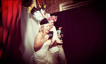 $349 for a Three-Hour Photo-Booth Rental from Pink Dandelion Photography ($699 Value)  - Primary Image