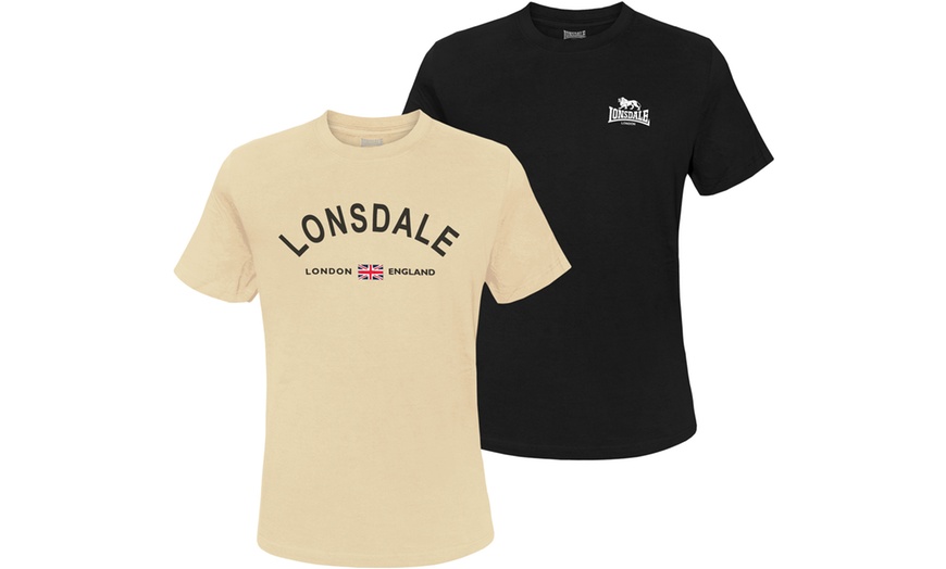 Image 8: 2 t-shirt da uomo Lonsdale