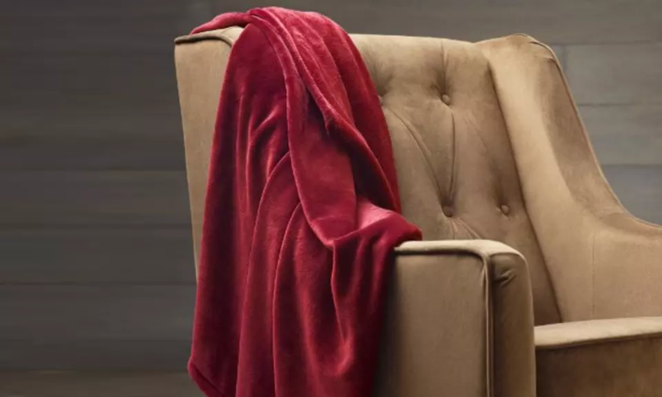 Clearance: Oversized Velvet Throw Blankets - Primary Image