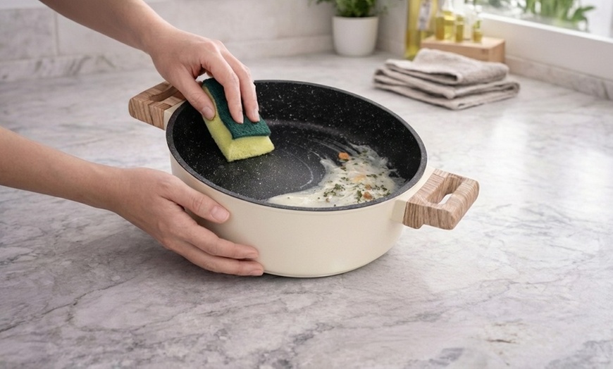 Image 19: Cocotte avec couvercle, batterie de cuisine de 6 ou 13 pièces