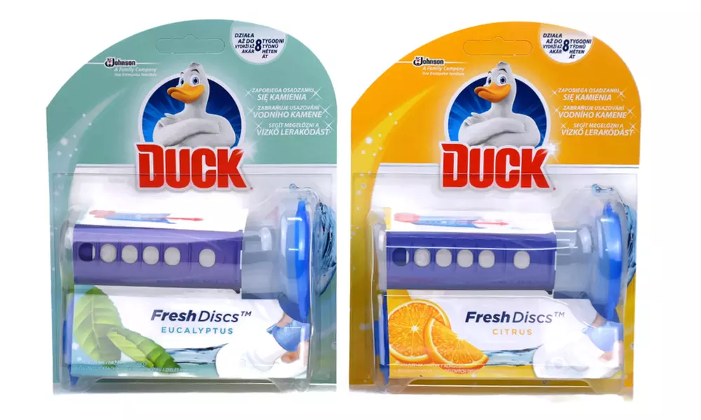 Five- or Ten-Pack of SC Johnson Duck Toilet Fresh Discs - Primary Image
