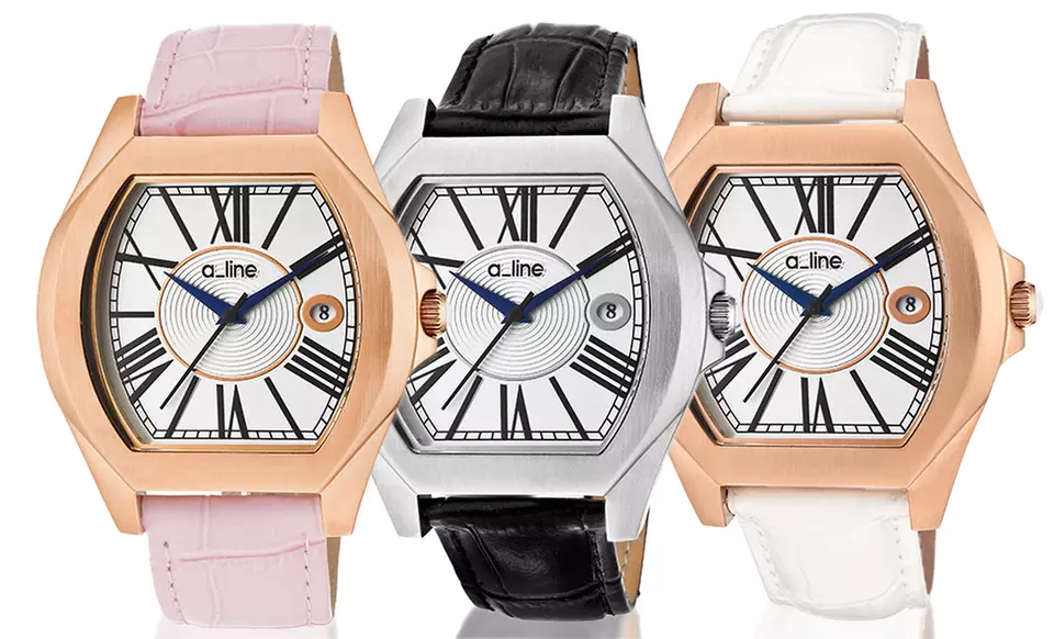 a_line Women's Adore Genuine Leather Watch - Primary Image