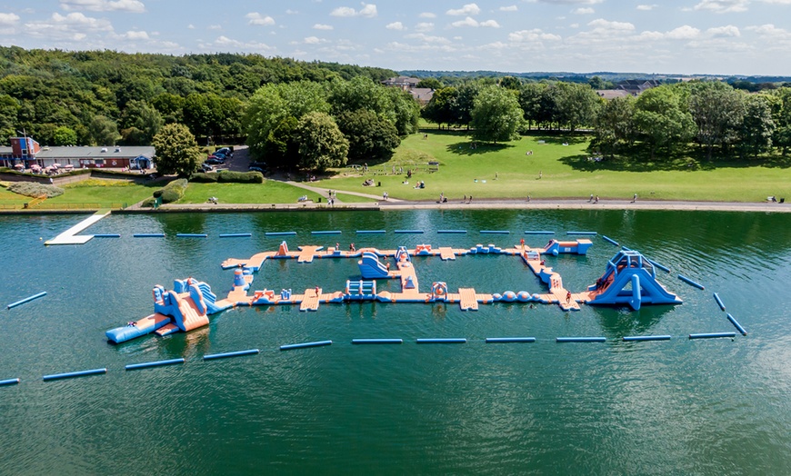 Image 4: Two or Three Tickets to the Ultimate Inflatable Water Adventure Course