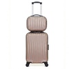Image 3: Lot de 2 valises "Wave" comprenant une valise cabine et un vanity-case
