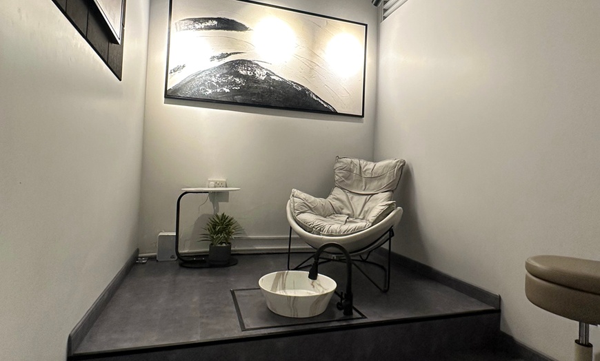 Image 7: Men's Manicure & Pedicure with Optional Foot Scrub or Facial Treatment