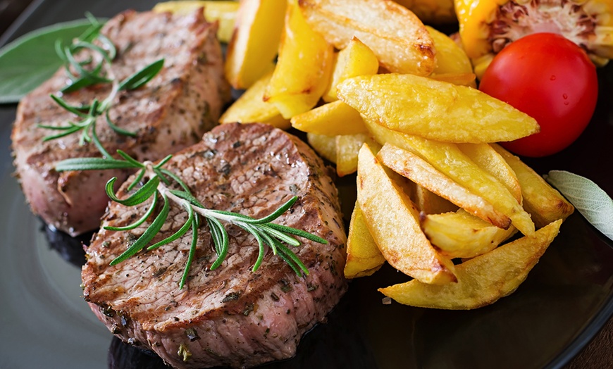 Image 2: Steak Meal or Burger for Up to 4 at The Crafty Teller in Sherwood