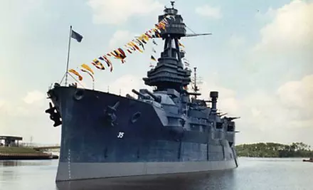 Self-Guided Tour of WWI-Era Battleship for Two, Four, or Six at Battleship Texas ﻿(Half Off) - Primary Image