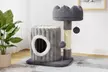 53cm/107cm Cat Tree Tower Indoor Cat Bed with Scratching Post - Image 6