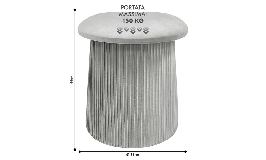 Image 16: Pouf champignon