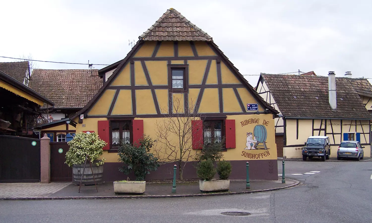 Menu complet en duo au restaurant l'Auberge de Sundhoffen