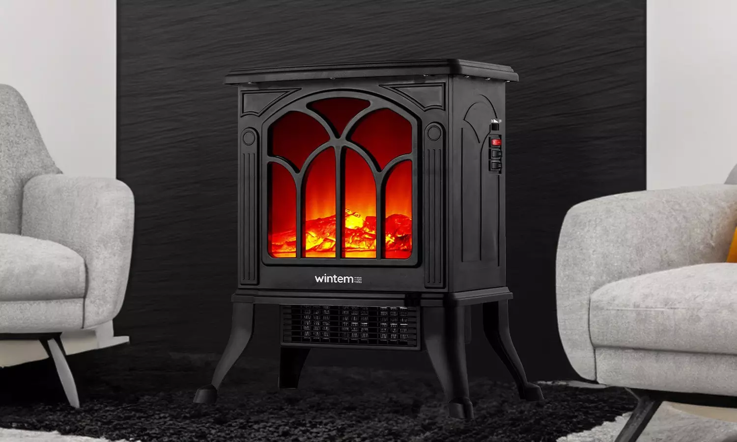 Wintem retro elektrische haard
