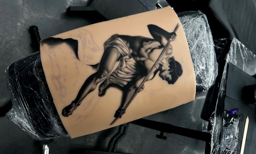 Image 8: Half Day or Full Day Tattoo Sessions for Custom Designs