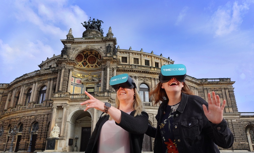 Image 1: Ticket für "Timeride Go" - Virtual-Reality-Stadtrundgang  in Dresden 