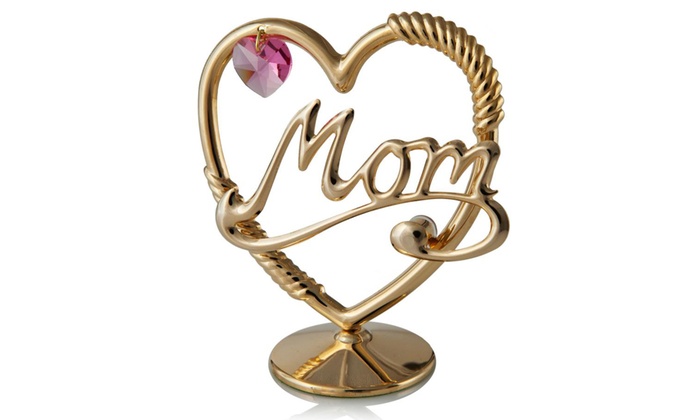 Ornement "Mum" en cœur