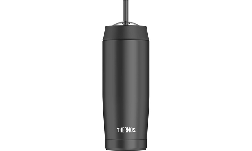 Image 2: Thermos Stainless Steel Cold Cup