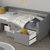 Image 1: Letto per bambini con cassetti e materasso Home Deluxe