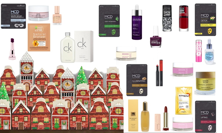 Image 8: Calendario de Adviento con fragancia a elegir y productos cosméticos