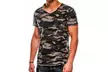 T-shirts style Jean délavé ou Camouflage pour Homme - Second Medium