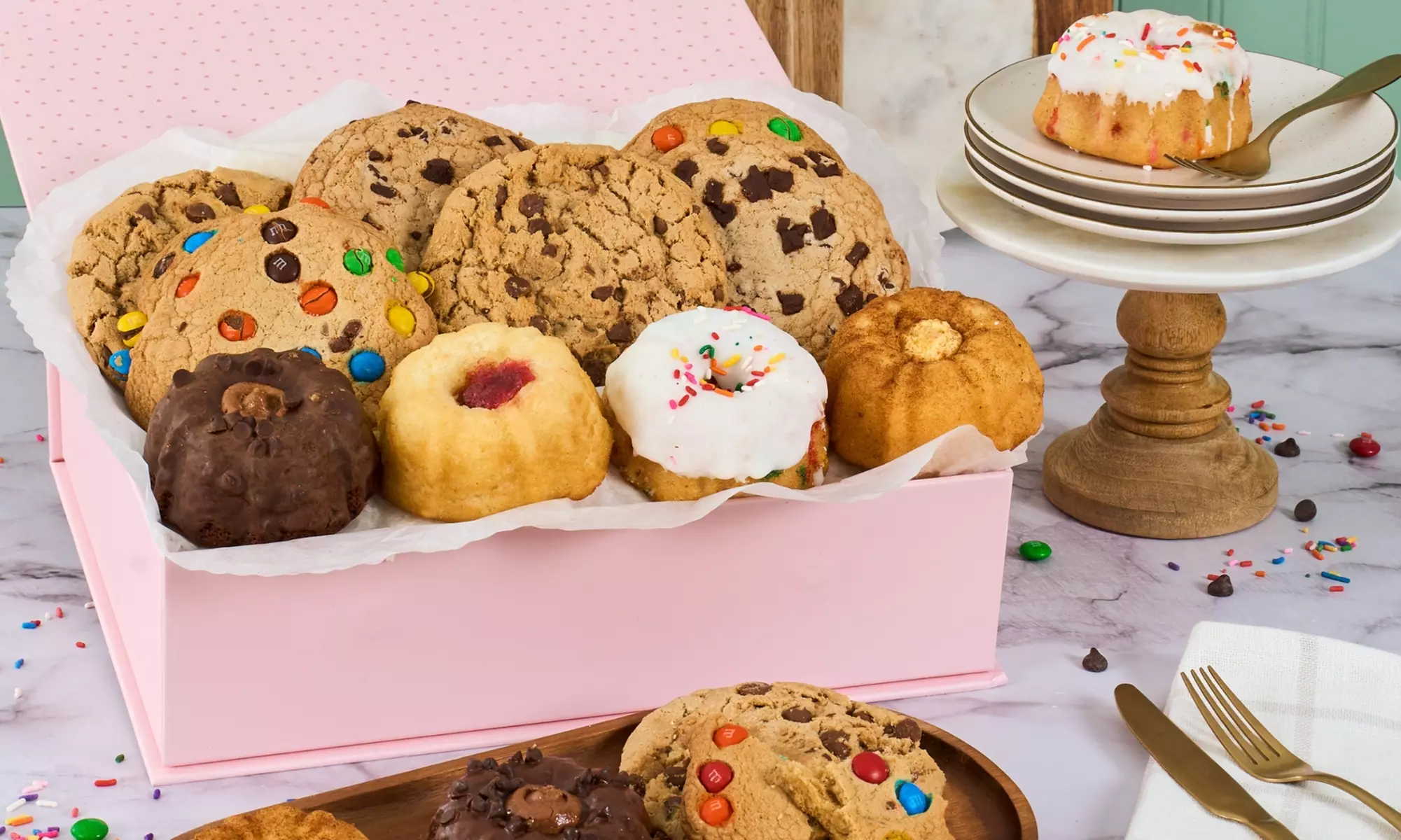 Country Inn Breakfast Gift Basket,  Baked Goods & Bundt Cakes