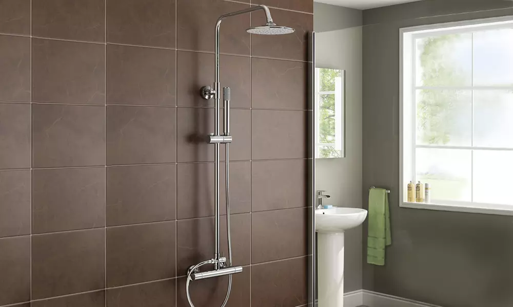 Thermostatic Chrome Mixer Shower Set for £69.98 With Free Delivery (65% Off) - Image 2