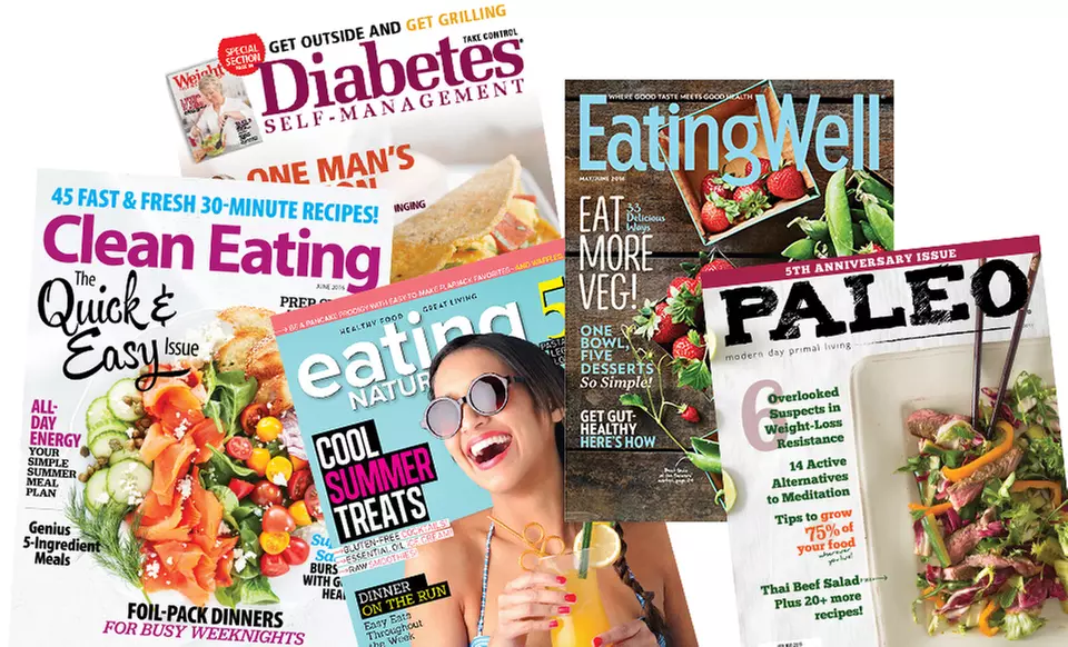 Subscription to Eating Naturally, Eating Well, Clean Eating, Paleo, or Diabetes Self-Management (Up to 60% Off) - Primary Image