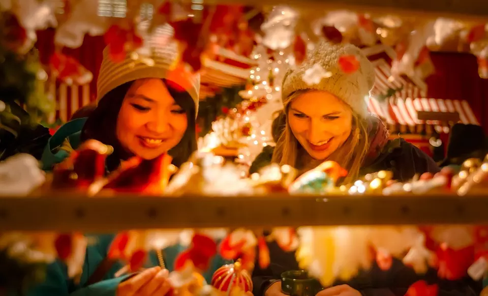 Admission for Two with Optional Carousel Rides and Cider at Vancouver Christmas Market (Up to 37% Off) - Primary Image